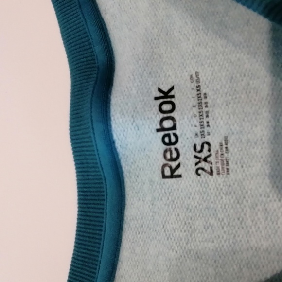 REEBOK Teal Boatneck Pullover BNWT - Picture 9 of 9